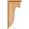 Ekena Millwork Del Monte Smooth Corbel w/Backplate, Western Red Cedar, 7 1/2"W x 12"D x 24"H COR08X12X24DEL01SWR - alternate 3